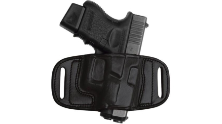 Tagua Gunleather Quick Draw Belt Holster for Colt Gov't 1911 5"/Commander 1911 4"/Officers 1911 3.5"/Most 1911 w/o rail Black Right Hand