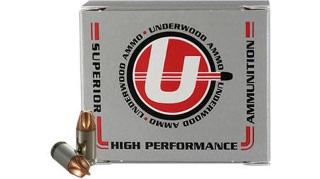 Underwood Ammo Xtreme Defender Handgun Ammunition 380 ACP 68 gr Solid 1300 fps 20/rd