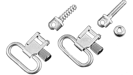 Uncle Mike's QD Machine Screw Type Swivel - 1" Nickel