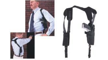 Uncle Mike's Pro-Pak Horizontal Shoulder Holsters Fits 3.75-4.5" Large Autos