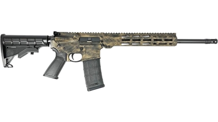 Ruger "Marble Distressed" AR-556 Rifle 5.56mm NATO 30rd Mag 16.10" Barrel Custom Stock Finish