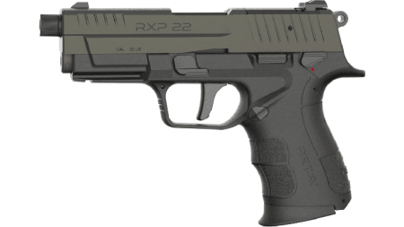 Retay RXP22 Handgun .22 LR 13rd Magazines(2) 4" Threaded Barrel OD Green Slide/Black Frame