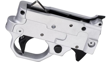 Volquartsen Drop-In Replacement Trigger Group for Ruger 10/22 and 22 Charger Silver