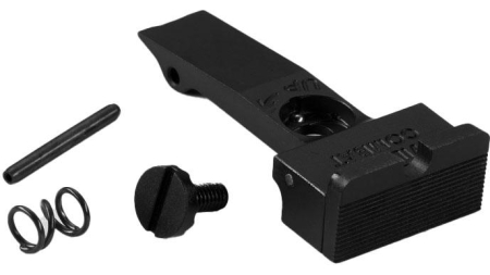 Wilson Combat Rear Sight for Colt 2020 Python/Anaconda Adjustable Serrated Blade Black