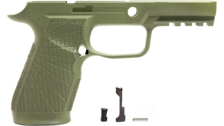 Wilson Combat Grip Module for Sig P320 Carry No Manual Safety Green