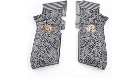 Wilson Combat EDC X9 Handgun Grips Aggressive Starburst Grey/Black