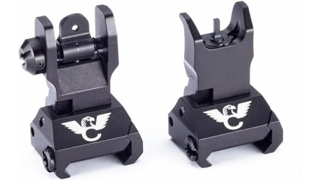 Wilson Combat AR Platform Sight Set Manual Deploy Picatinny Rail Mount
