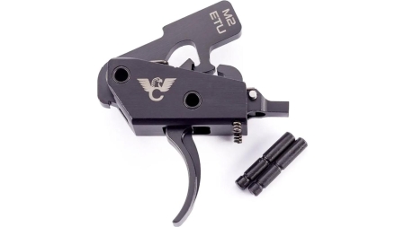 Wilson Combat AR Enhanced Trigger Unit Two Stage 4-4.5 lb Curved Black
