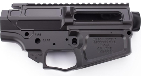 Wilson Combat AR-10 Receiver Set Lower/Upper Matched Set Billet with Lightweight Upper Black