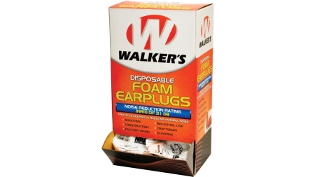 Walker's Foam Ear Plugs (200 pair/box)