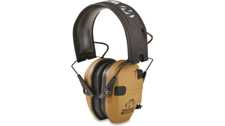 Walker's Razor Slim Electronic Muff 23dB Battle Brown