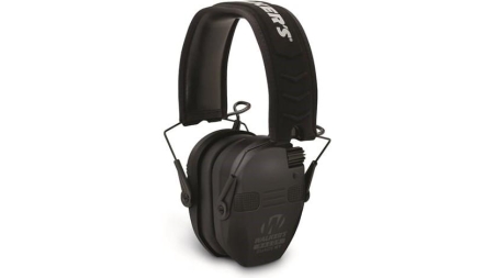 Walker's Razor Electronic Comm Muff Ear Muffs 23dB Black with Bluetooth
