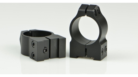 Warne Maxima Fixed (16mm Dovetail) Scope Ringmount with Grooved Receiver Fits CZ527 1" Medium Matte