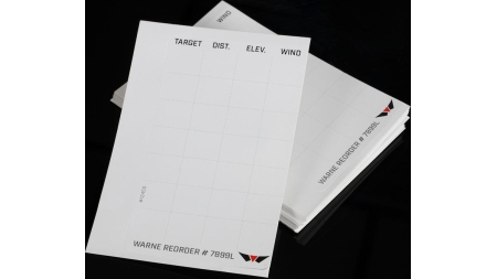 Warne Data Card Label Refills for Warne Skyline Precision Mount - 50/pk