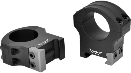Warne HyperLite 1 inch High Matte Scope Rings