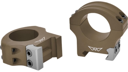 Warne HyperLite 34mm Medium Dark Earth Scope Rings