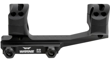 Warne Tactical LR-SKEL Long-Range MSR Precision Mount 30mm Black 20 MOA