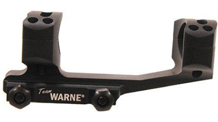 Warne Tactical Quick Detach X-SKEL Extended Cantilever Mount 1" Black