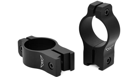 Warne Vapor 2-Piece Rimfire Scope Rings 1'' High - Anodized