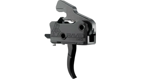Rise Armament Rave 140 Single Stage AR Rifle Trigger 3.5 lb Curved Black