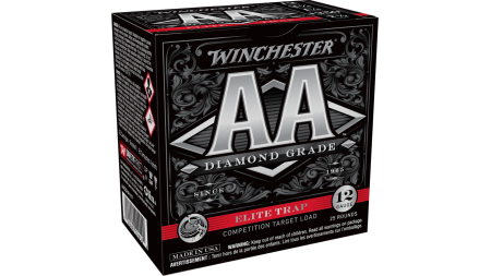 Winchester AA Diamond Grade Shotshells 12 ga 2-3/4" 1-1/8oz 1250 fps #7.5 25/ct