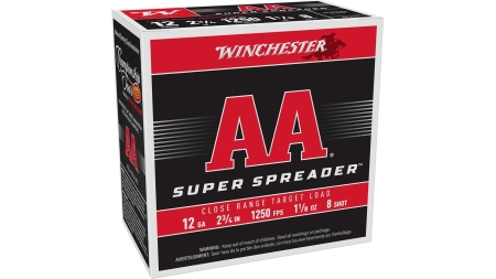 Winchester Light Target 12ga 2-3/4" 1-1/8oz 1250 fps 25/ct
