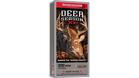 Winchester Deer Season XP Rifle Ammunition .300 WSM 180gr PT 2900 fps 20/ct