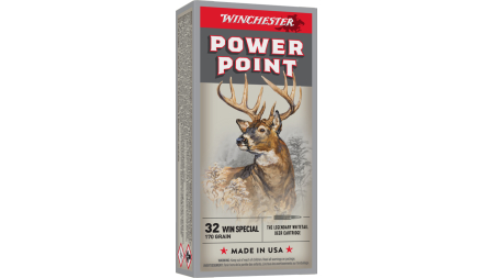 Winchester Super-X Power Point Rifle Ammunition .32 Win Special 170 gr. PSP 2250 fps 20/ct