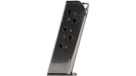 Walther PPK Magazine .380 ACP Nickel 6/rd