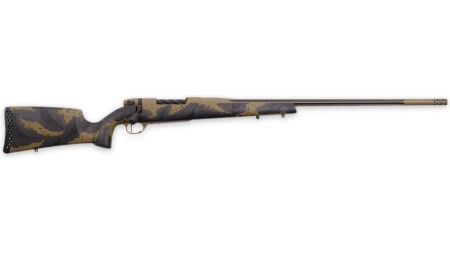 Weatherby Mark V Apex Rifle 6.5-300 Wby Mag 3rd Magazine 26" Barrel Tan and Brown with Muzzle Brake