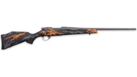 Weatherby Vanguard Compact Hunter Rifle .308 Win 5rd Magazine 20" Barrel Black and Orange with Muzzle Brake