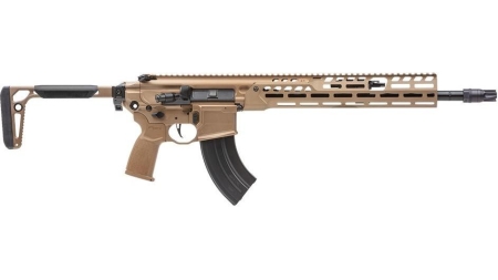 Sig Sauer MCX-Spear LT Rifle 7.62x39 28rd Magazine 16" Barrel Coyote