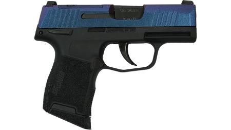 Sig Sauer "Mongoose Purple" P365 Optic Ready Handgun 9mm Luger 10rd Magazines(2) 3.1" Barrel X-RAY 3 Sights Manual Safety