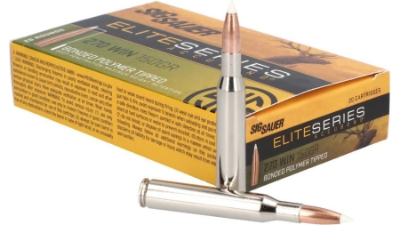 Sig Sauer Elite Hunting Accubond Rifle Ammunition .270 Win 150gr HP 2860 fps 20/ct