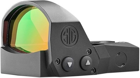 Sig Sauer Romeo1PRO Open-Reflex Red Dot Sight 1x30mm 6 MOA 1.0 MOA Adj Steel Shroud Black