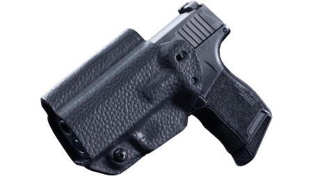 Mission First Tactical Leather Hybrid IWB/OWB Holster for Sig Sauer P365 Black Ambi