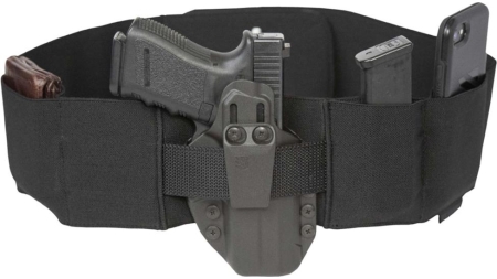 Blackhawk Stache N.A.C.H.O. Belly Band M 34-39" Black