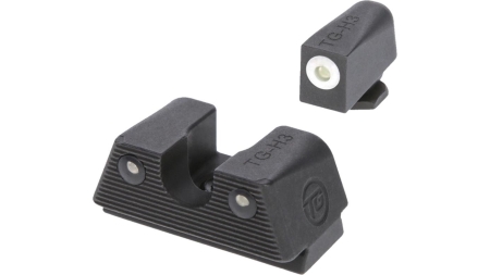 Truglo Tritium Night Sights Low Set Green with White Front Green Rear for Glock