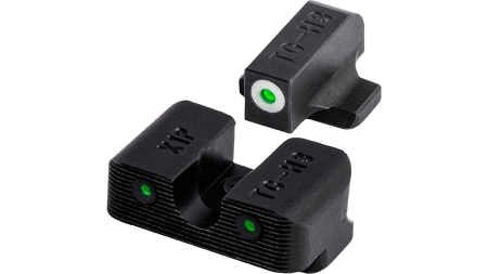 Truglo Tritium Pro Night Sights for Ruger SR9 SR9C SR40 SR40C SR45 - White Outline Front/Rear Green