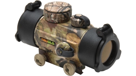 Truglo Traditional Red Dot Sight - 1x30mm 5 MOA Dot Size - APG Camo