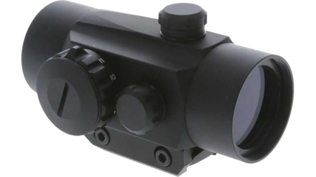 Truglo Traditional Dual Color 1x30mm Red Dot Sight 5 MOA Red/Green Black