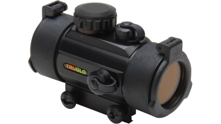 Truglo Traditional Red Dot Sight - 1x40mm 5 MOA Red Dot - Matte