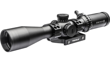 Truglo EMINUS9 Rifle Scope - 3-9x42mm 30mm Illum. TacPlex Reticle w/ APTUS-M1 Mount Black