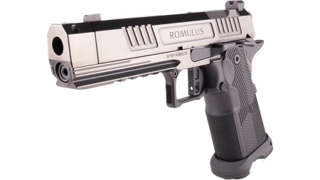 AF1911 Romulus RMSC Comp Handgun 9mm Luger 17 & 20rd Magazines 4.25" Threaded Comp Barrel Polished DLC Finish