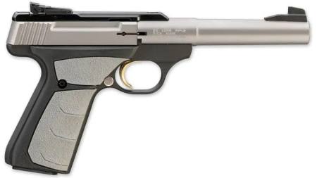 Buck Mark Camper UFX CA Compliant Handgun .22LR 10rd Magazine  5.5" Barrel Stainless Finish Pro Target Sights