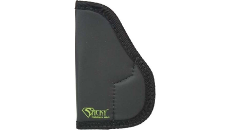 Sticky Holsters Medium Sticky Pocket Holster for Walther PPK and Similar 3.5" - 4" Barrel Black Ambi