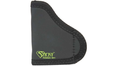 Sticky Holsters Small Sticky Pocket Holster for 2.75" Pocket 380s with Laser Black Ambi