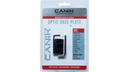 Canik Optic Base Plate (A) for Non Optic Ready Pistols Black