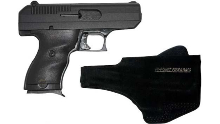 Hi-Point C9 Compact Handgun 9mm Luger 8rd Magazine 3.5" Barrel w/Galco Holster