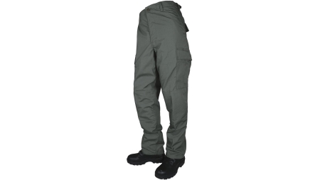 Tru-Spec BDU Basic Pants - 6.5oz. 65/35 Polyester Cotton Rip-Stop Zip Fly Closure Olive Drab Medium